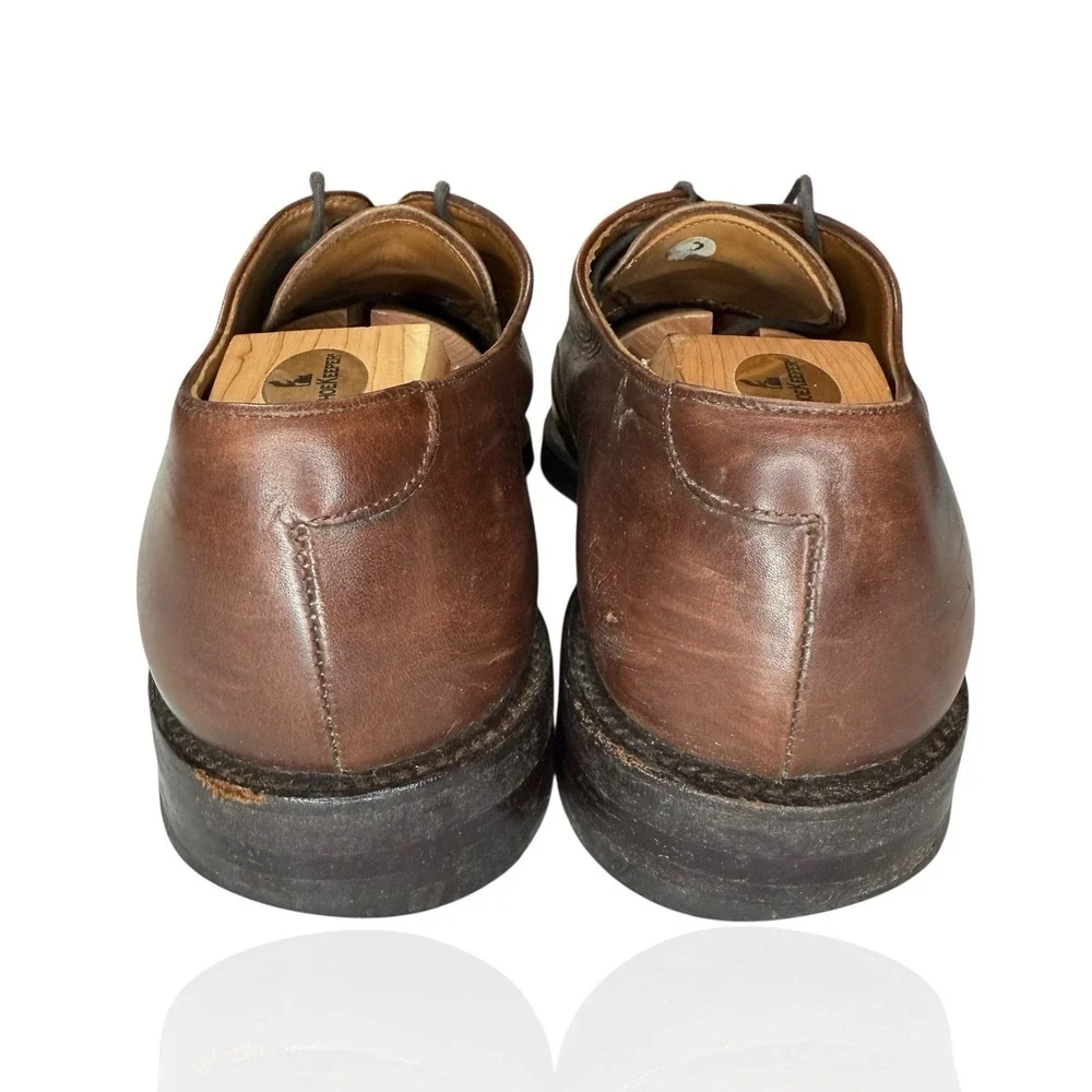 Cheaney Perry Brown Leather Cap‎ Toe Oxford Shoes US 10 / UK 9 Made In England
